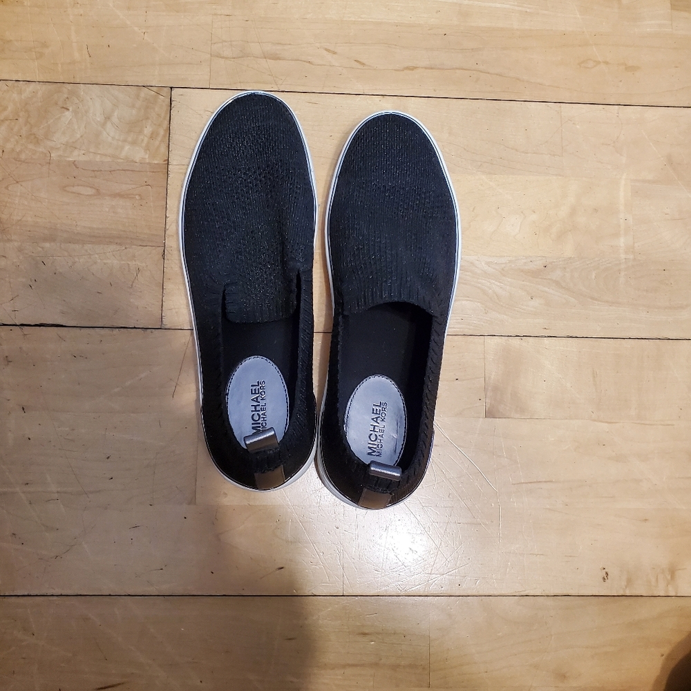 Michael Kors skip on black shoes